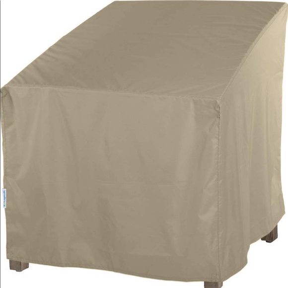 🆕 NWT SunPatio Outdoor Oversized Chair Cover Heavy Duty Waterproof Patio - Tan - Picture 3 of 13